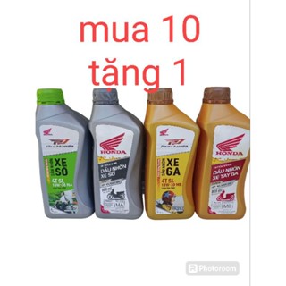 Dầu nhớt xe máy Honda 0,8L xe ga và xe số........