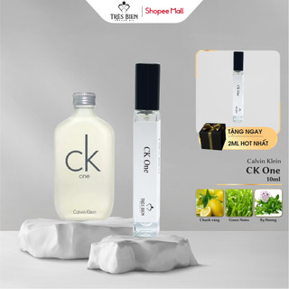 Tinh dầu nước hoa CK One 10ml chính hãng Très Bien hương Tươi mát, Trẻ trung, Tinh tế