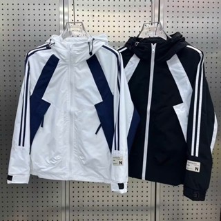  Áo khoác gió nam nữ có mũ 2 lớp cao cấp phối màu bắt mắt thời trang mới nhất 2024 