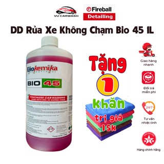  Dung Dịch Rửa Xe Không Chạm Ekokemika Bio 45 1L - Làm Sạch Nhanh Cho Ô Tô Xe Máy Chính Hãng 