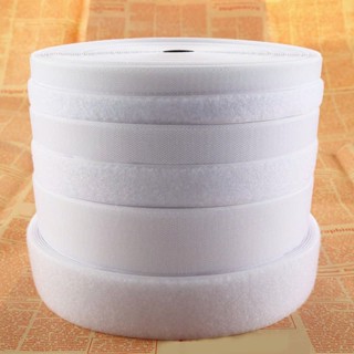 Băng gai dán rèm dự phòng, băng dính gai velcro dành cho rèm dán tường (có keo dán, cắt liền từ 2 mét)