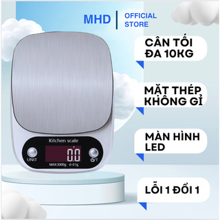  Cân tiểu ly điện tử nhà bếp mini định lượng 1g - 10kg 