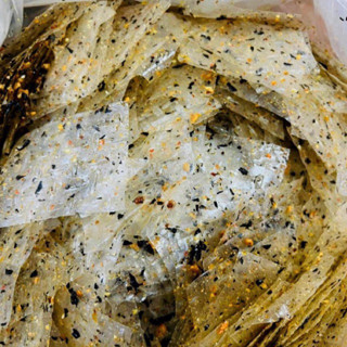   Cực ngon  300g Bánh tráng muối tỏi vị sa tế - vị rong biển - vị ớt rim mỡ hành bánh tráng trộn - Tây ninh 