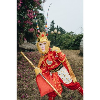 Mặt nạ Tôn Ngộ Không trẻ em có lông