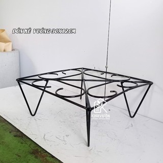 Đôn sắt kê chậu vuông 30x12cm