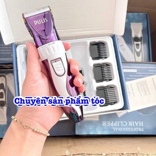 ✅PULIS Tông đơ cắt tóc Pulis 9700 không dây 2 pin cao cấp với động cơ mạnh mẽ lưỡi cắt sắc bén 2 pin sạc lithium 1800mAh
