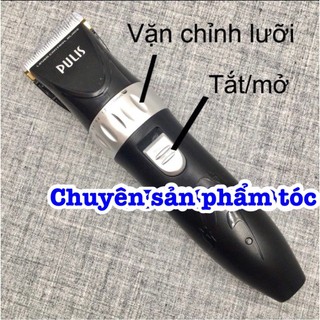✅PULIS Tông đơ cắt tóc Pulis 9700 không dây 2 pin cao cấp với động cơ mạnh mẽ lưỡi cắt sắc bén 2 pin sạc lithium 1800mAh