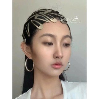 Phôi kẹp bấm giọt nước làm kẹp handmade.