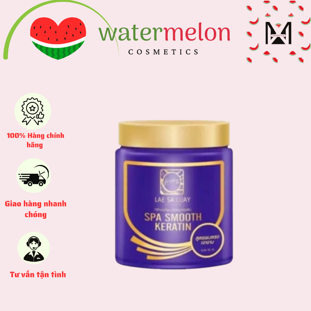 Ủ Tóc Lụa Lae Sa Luay Collagen Thái Lan Hũ Tím 250ml