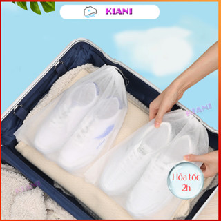 Túi đựng giày đa năng vải không dệt trắng TG02 Kiani