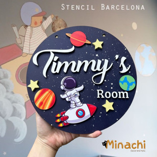 Bảng gỗ decor, bảng gỗ trang trí phòng, treo tường cho bé.MNC-001