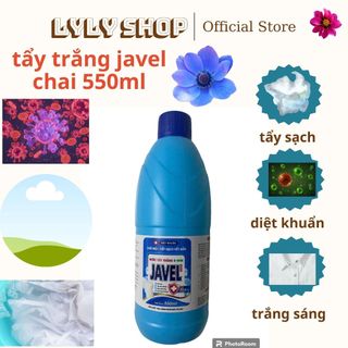 #nước tẩy trắng javel chai 1 lít
