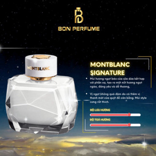 Nước hoa Montblanc Signature 10ml | BON PERFUME