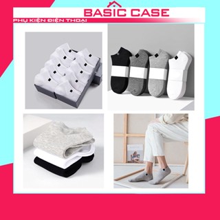 Tất ngắn nam , vớ thấp cổ màu trơn thời trang,chống hôi chân dành cho Nam và Nữ tất chân cổ ngắn [TẤT]