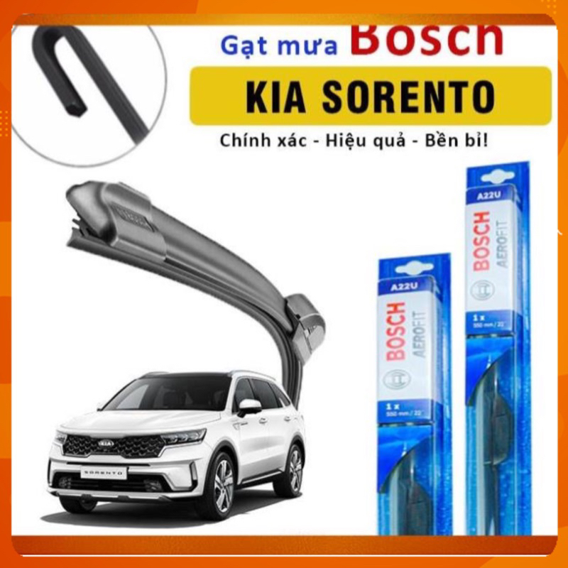 [ Sorento ] Gạt Mưa Silicon Mềm Cho Xe Kia Sorento