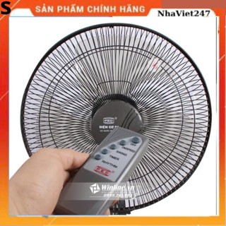Quạt Treo Tường Điều Khiển Điện Cơ 91 Kiểu Mới QTT-ĐKA-quạt bộ quốc phòng,tốt ,bền,đẹp,giá rẻ