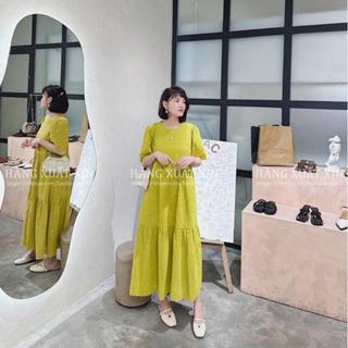 Đầm váy midi vero thô ren nhiều màu