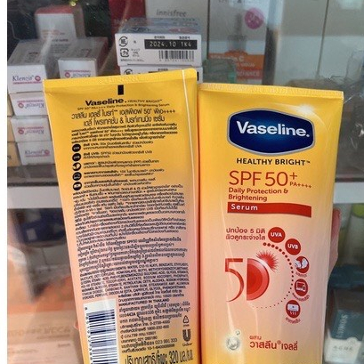 1 Dưỡng thể Vaseline 50X tuýp 320ml