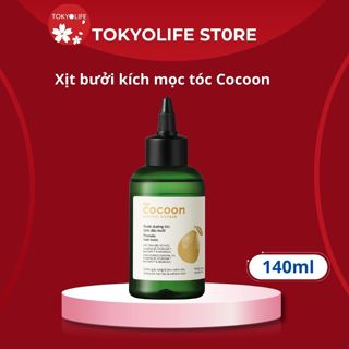Xịt dưỡng tóc tinh dầu bưởi Cocoon giúp kích mọc tóc con giảm gãy rụng & làm mềm tóc 140ml