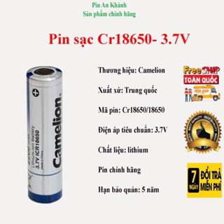  Pin 18650 Camelion 2200mah 3,7V-4.2V chính hãng 