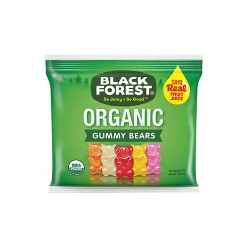 Kẹo dẻo gấu Black Forest Organic