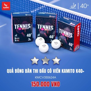 [Xỉ, lẻ, CTV] Bóng thi đấu KAMITO 3 sao chính hãng