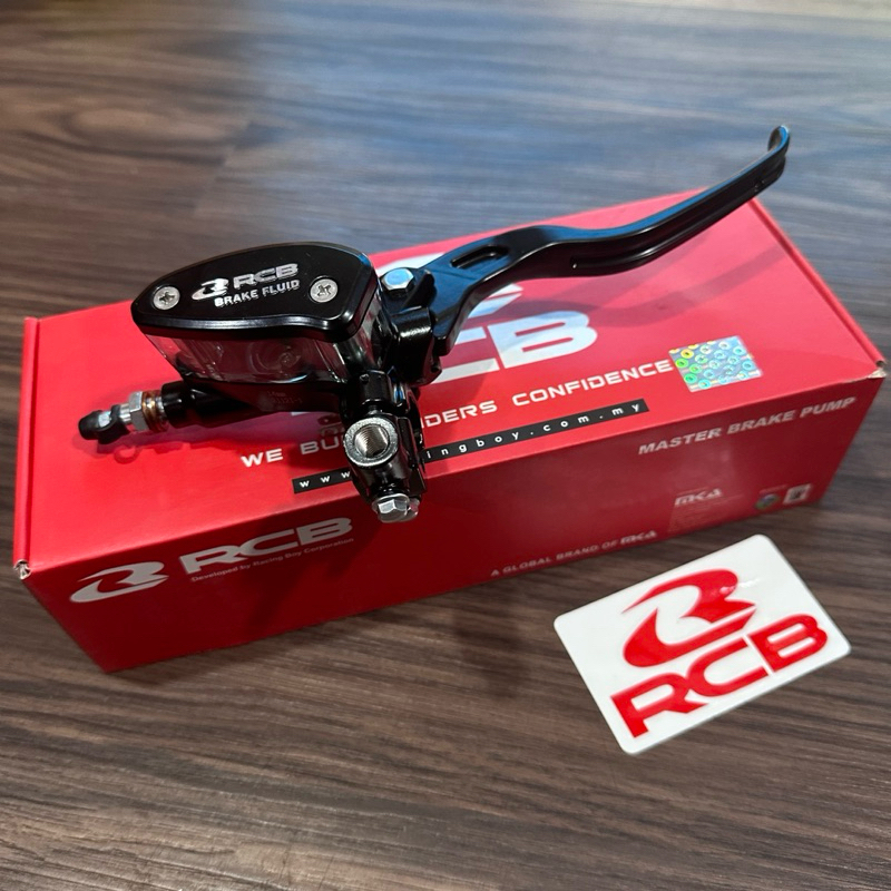 Tay thắng RCB bình Xéo E2- Màu Đen bên Phải - Chính hãng