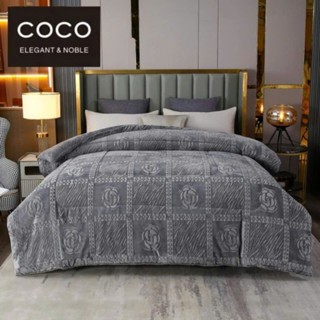  Chăn Lông Thỏ Chăn CoCo Plus nặng 4kg cao cấp siêu ấm mẫu mới 2024 hot trend 