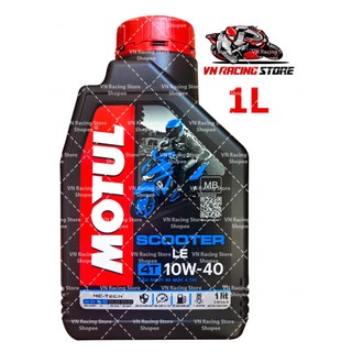 Dầu nhớt tay ga Motul Scooter Le 10w40 1000ml ( 1L ) [ Vn_Racing_Store ]