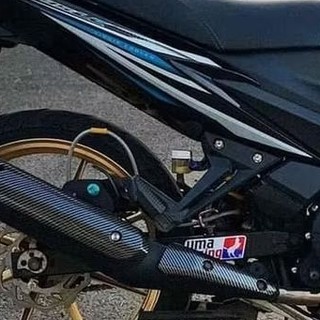 Tem Rời Ex 150 Lc Dán Xe Trắng Đen