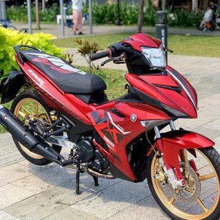 Tem Rời Exciter 150 MX King Dán Xe Đỏ Đô