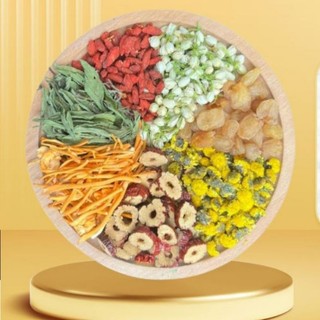 ( GIÁ GỐC ) trà hoa bảy vị  hộp 30gói(mix: táo đỏ,long nhãn,kỷ tử, nụ hồng,cỏ ngọt,nụ nhài,hoa cúc.đông trùng)