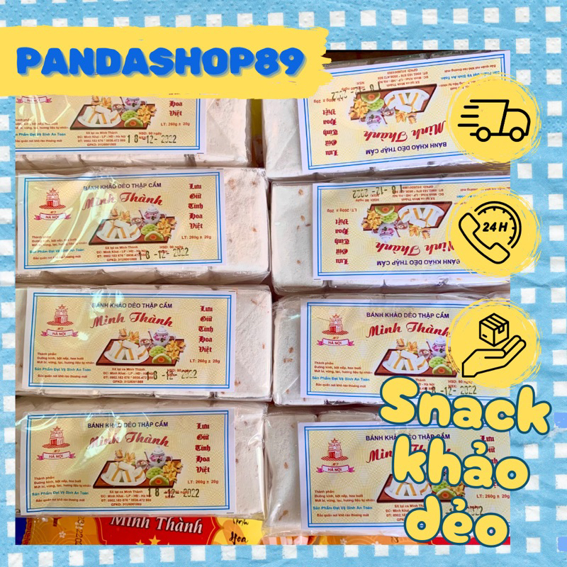 Bánh khảo thập cẩm Minh Thành (lốc 5 chiếc)
