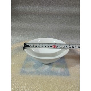 (mua 20c tặng 1c) tô sứ loe trắng 15cm x 5cm, tô sứ cho bé