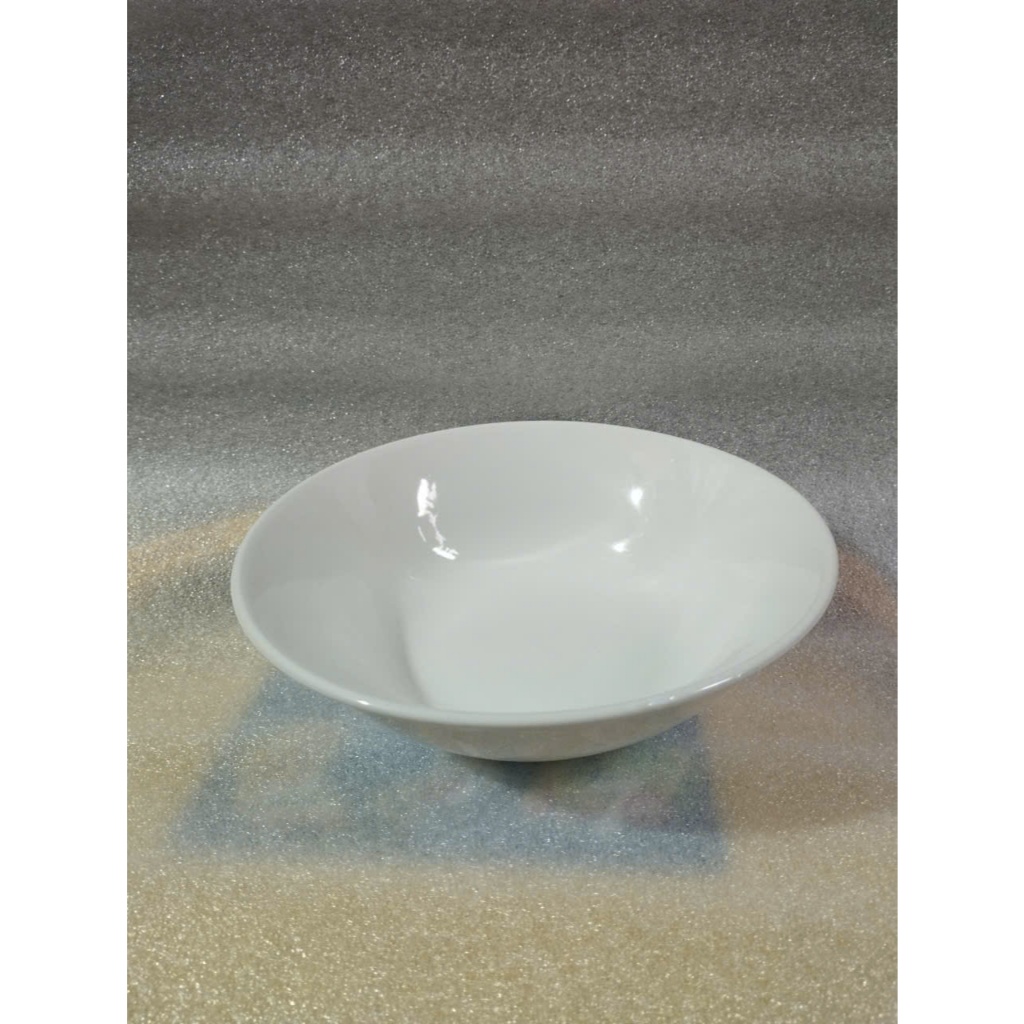 (mua 20c tặng 1c) tô sứ loe trắng 15cm x 5cm, tô sứ cho bé
