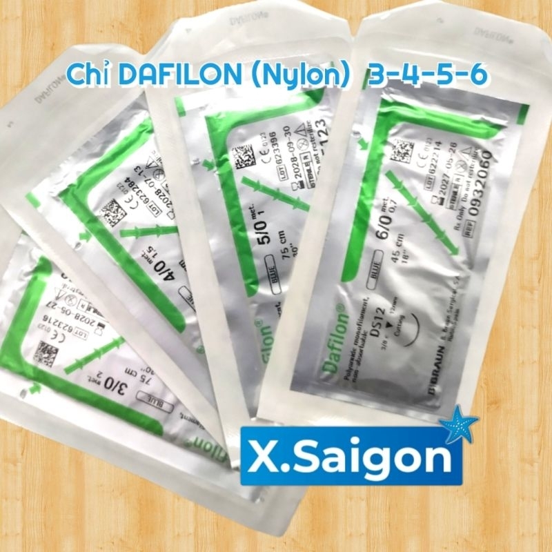 (01 sợi) Chỉ DAFILON BBraun số 3-4-5-6.