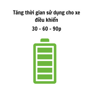  Tăng thời gian sử dụng cho xe điều khiển từ xa - Nhiều phân loại 
