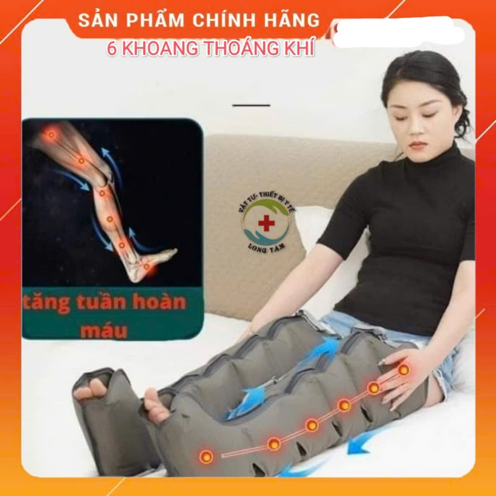 (LOẠI 6 KHOANG THOÁNG KHÍ ) Máy Nén Ép Suy Giãn Tĩnh Mạch