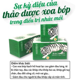 Bạch Hổ Hoạt Lạc Cao (20g)
