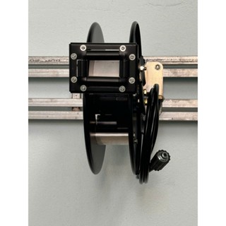  Khung Rulo cuộn 20 mét dây PVC cho máy rửa xe sách tay đầu dây ren 22 x 15mm - Cơ cấu lò xo tự cuộn 