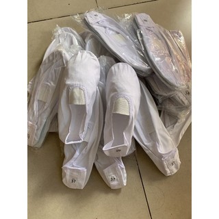 giày múa ballet -múa asia xì trắng