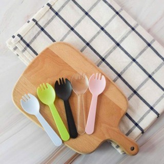 Combo 50 nĩa nhựa ăn bánh kem