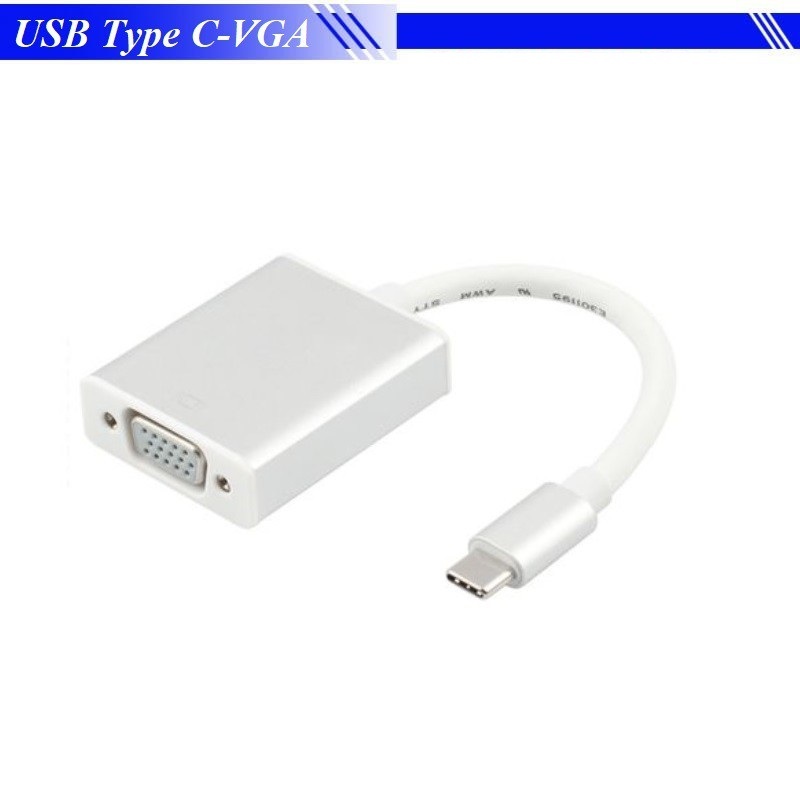 Cáp chuyển USB Type C sang VGA