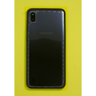 Vỏ bộ Samsung A10 (gồm: nắp lưng vành camera liền kính, phím) zin new