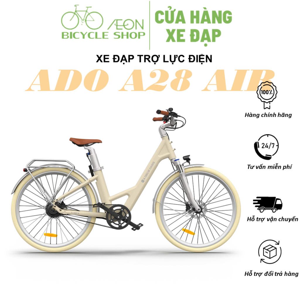  Xe Đạp Trợ Lực Điện Ado A28 Air 26Inch - Aeon Bicycle Shop 