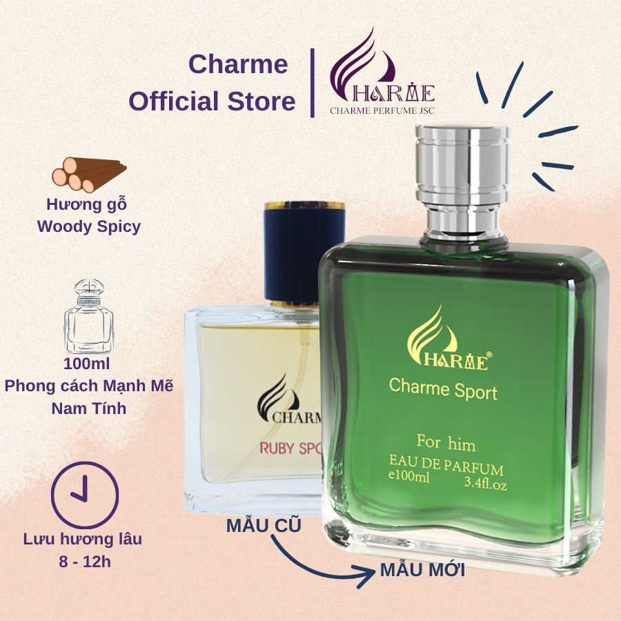 Nước hoa Charme Ruby Sport 50ml