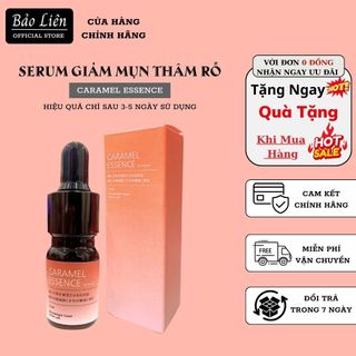 Serum giảm mụn Caramel Essence,serum giảm mụn mờ thâm,trắng da mặt,se khít lỗ chân lông