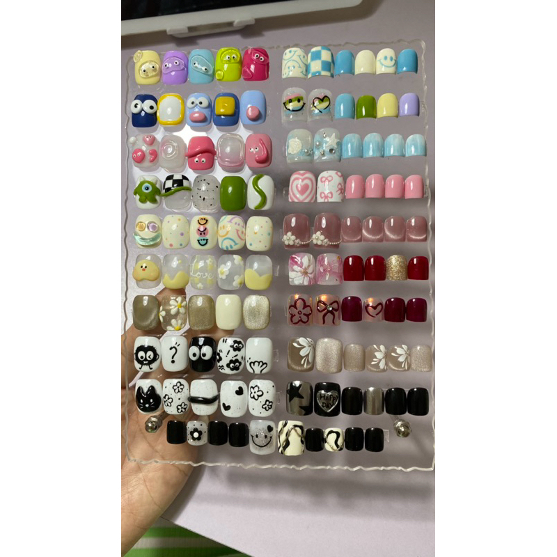 NAILBOX/ Móng chân Inb HD đo móng, chọn mẫu