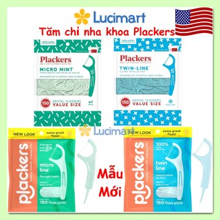 Tăm Chỉ Nha Khoa Plackers Flossers Picks từ USA