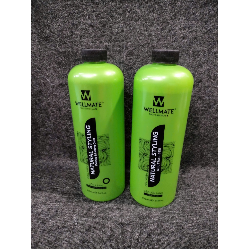 [1 cặp] Uốn lạnh wellmate dùng cho uốn xoăn tóc